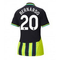 Maglia Calcio Manchester City Bernardo Silva #20 Seconda Divisa Donna 2024-25 Manica Corta